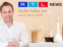 Dr. Volker Manz vom SI Ernährungsinstitut beim RTL Kaffee-Test