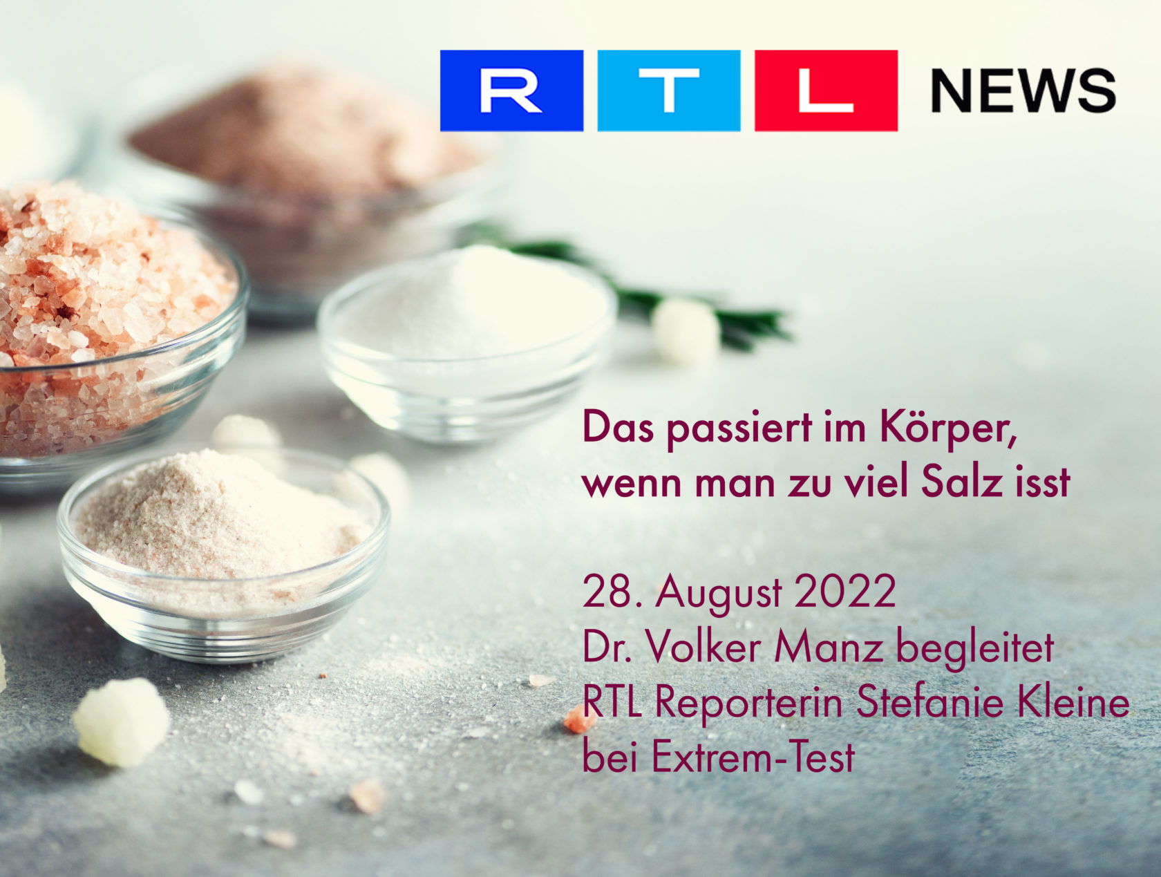 Volker-Manz-SI-Ernaehrungsinstitut--RTL-Salz-Experiment